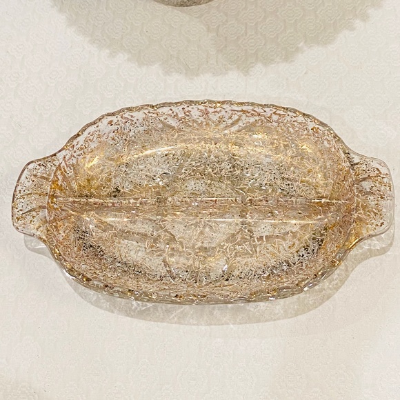 D14-🎉BEST IN HOME HOST PICK-Rare Mid Century Modern Confetti Dish - Picture 2 of 8